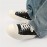 Women's Chunky Platform Derby Shoes - Round Toe Upper with Black & White Contrast Stitching, Thick Rubber Sole for All-Season Comfort, Versatile Casual & Formal Wear, Ladies Sneakers, Classic Laceup Style, Comfortable Fit, Everyday Sneakers, Stylish Sneakers, Durable Construction, Fashion Lovers