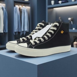 1pc with Itt Corporation Print High Top Casual Sports Shoes Roomy Toe Modern Look Top Quality Budget Friendly Retro All Day Comfort Breathable And Non Slip Premium Feel Thick Soled Shoes Movie Nights Women, Summer Wear Shoes, Museum Dresses, Streetwear Loungewear Model Influencer Designer Shoe Apparel Genuine Review Sample Brief Special Ed Chunkys Genuine Angial Applicants Extra Original Pole Diameter, Weekend Fashion
