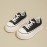 Women'S Chunky Platform Sneakers - Breathable EVA Upper, White & Black Casual Shoes with