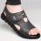 Breathable Lightweight Sandals - Men's Casual Street Style Slides - Anti-Slip Odor-Resistant Rubber Sole, Microfiber Synthetic Upper, PU Inner & Insole, Round Toe, for Hiking, Outdoor, Daily & Casual Wear, Spring/Summer/Fall Suitable