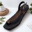 Men'S Summer Sandals - Stylish Black & Brown Options, Comfortable Slip-On Design with Adjustable Straps, Durable Rubber Sole for Beach, Casual, and Outdoor Activities, Summer Footwear | Stylish Sandals | Adjustable Straps