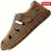 Men's Vintage Solid Colour Close Toe Sandals, Comfy Non Slip Durable Rubber Sole Beach Water Shoes, Men's Footwear, Summer