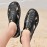 [Breathable Sandals] Breathable Men's Slide Sandals | Water-Resistant, Comfortable for Outdoor & Casual Wear, Round Toe with Rubber Sole, Adjustable Strap, Ventilation Holes, All-Season Design
