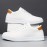 [Vintage Sneakers] Comfortable Men's Vintage Casual Sneakers | Low-Top Lace-Up Shoes with Side Pockets, Breathable Fabric Lining, Durable PVC Sole, and Stylish Brown Accents for All-Day Wear