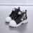 Women'S Chunky Platform Sneakers - Lace-Up High-Top Shoes with Non-Slip Rubber Sole, All-Season Casual Shoes for Everyday & Formal Outfits - Durable Canvas Upper & Cushioned Insole - Easy-Clean White Shoes for Women, Ladies Sneakers, Versatile Footwear, Trendy Footwear, Comfortable Fit, Fashionconscious Buyers, Streetwear Style, Breathable Fabric, Fashionconscious Women, Shoe For Women, Sneaker For Women