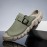 Men's Outdoor Slip-On Sandals - Breathable Casual Shoes with Adjustable Straps & MD Sole for Hiking, Summer Walking, Daily Wear - Lightweight Comfortable Design, Sandals for Wide Feet, Sporty Shoe, Microfiber Construction