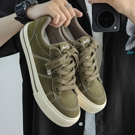 Women'S Retro Low-Top Sneakers - Breathable Canvas Lace-Up Shoes with EVA Cushioned Sole, Round Toe & Durable Rubber Insole for Outdoor Hiking, Running, Streetwear - All-Season Versatile Casual Shoes, Hiking Footwear, Minimalist Design, Comfortable Fit, Lifestyle, Classic Fashion, Longlasting Footwear, Ladies Footwear