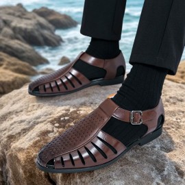 Men's formal British shoes breathable fashion sandals