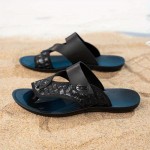 Men'S Beach Sandals Comfortable Breathable Summer Flip-Flops - 11 Sizes Available for Stylish Outfits - Lightweight Faux Upper & Durable Sole for Casual Vacation, Poolside, and Outdoor Activities, Beach Shoes