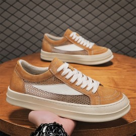 Fashionable Breathable Hollow-Out Sweat-Wicking Summer Men'S Casual Comfortable Sports Sneakers