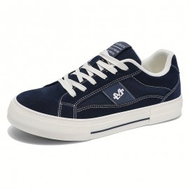 Men'S Classic Casual Canvas Sneakers - Breathable, Versatile Low-Top Lace-Up Shoes with EVA Sole, Black & White Design, Perfect for Campus, Hiking, And Running, All-Season Comfort, Hiking Footwear | Minimalist Style | Durable Footwear, Women'S Tennis Shoes, Shoes for Women/Women'S Shoes